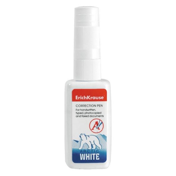 Корректирующая ручка 12 мл Arctic White шариковый