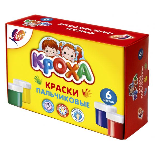 Краски пальчиковые 6 цв. (40 мл).