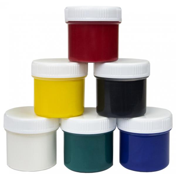 Краски пальчиковые 6 цв. (40 мл).