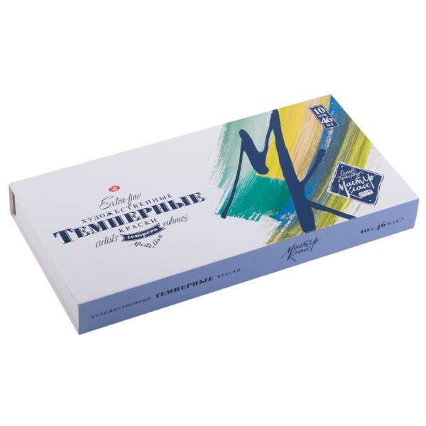 Краски темперные Мастер Класс 10 цв. 46 мл 