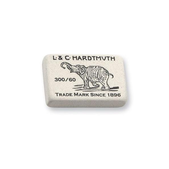 Ластик Koh-I-Noor каучук ELEPHANT 300/60 8х31х21 мм, белый