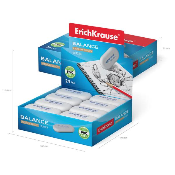 Ластик ErichKrause BALANCE Mini