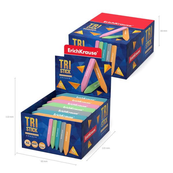 Ластик ErichKrause® Tri Stick