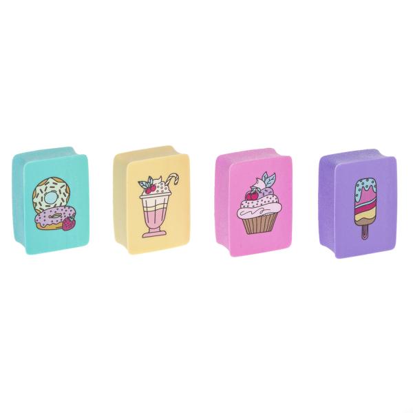 Ластик Hatber Sweets из термопластичной резины 28х18х9 мм