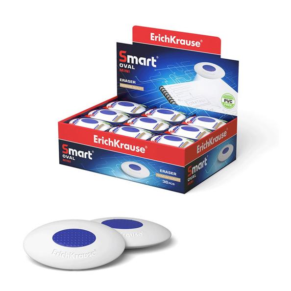 Ластик с центровкой ErichKrause® Smart Mini овал