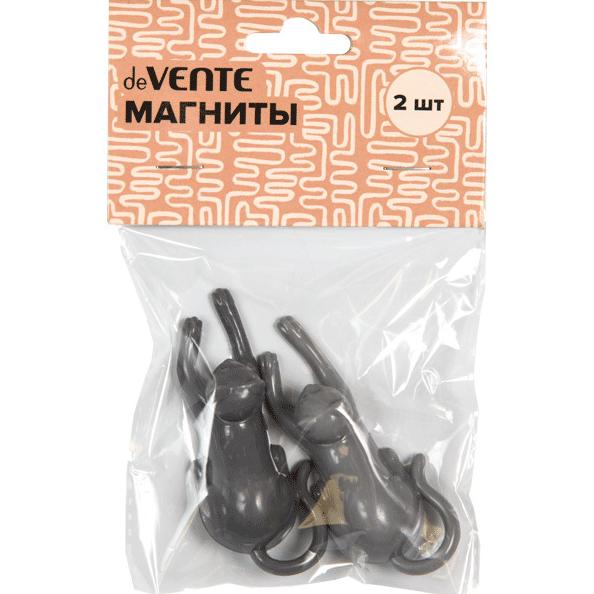 Магниты д/доски 2 шт. "deVENTE. Cats" 8x3,5x2,2 см, в пласт. пакете с блистерным подвесом, ассор