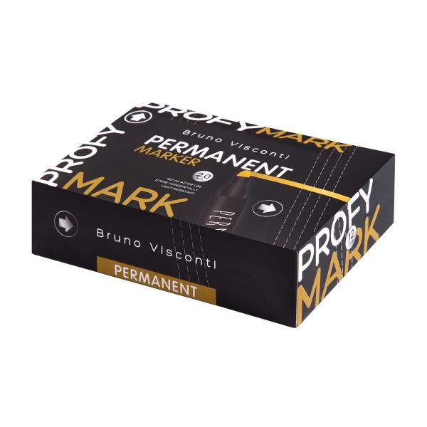 Маркер перманентный "PROFYMARK", СЕРЕБРЯНЫЙ