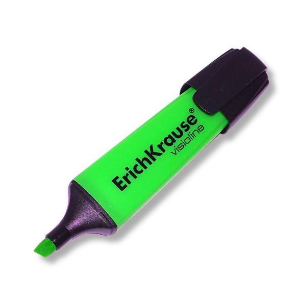 Маркер-текстовыделитель EK V-12, зеленый