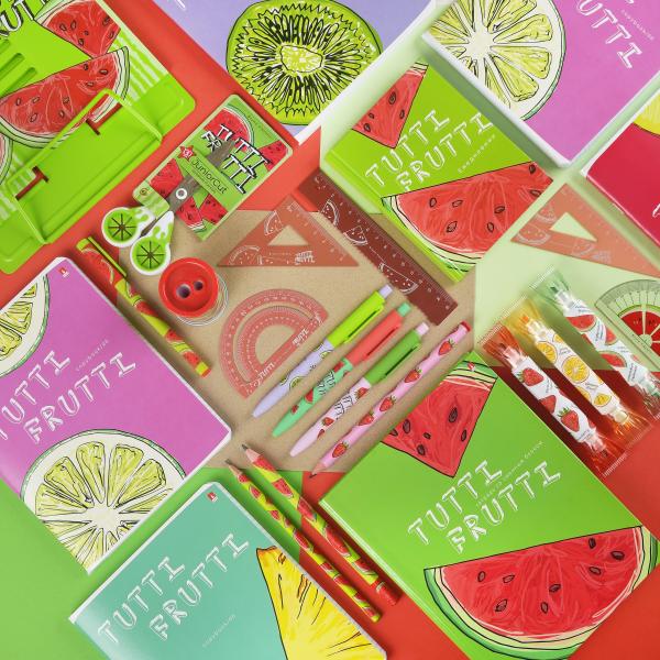 Маркер-текстовыделитель С ЗАПАХОМ "TUTTI FRUTTI", ОРАНЖЕВЫЙ, АПЕЛЬСИН