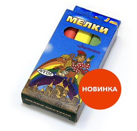 Мел 3 цв. АЛГЕМ