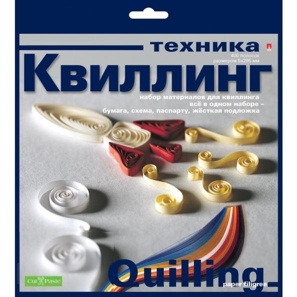 Набор для квиллинга №4 400 полос "ТЕХНИКА"