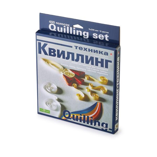 Набор для квиллинга №4 400 полос "ТЕХНИКА"