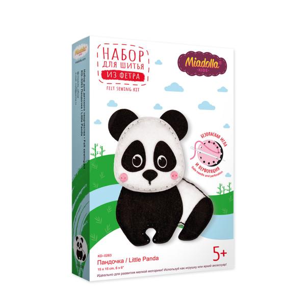 Набор для шитья "Miadolla KIDS" Пандочка .15 x 15 см,5+