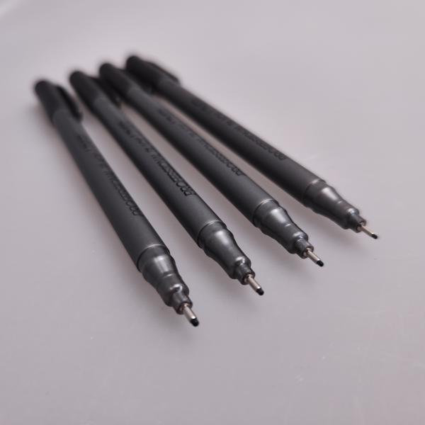 Набор линеров "SKETCH&ART" ЧЕРНОГО ЦВЕТА, УТОЛЩЕННЫХ, 4 ШТ.