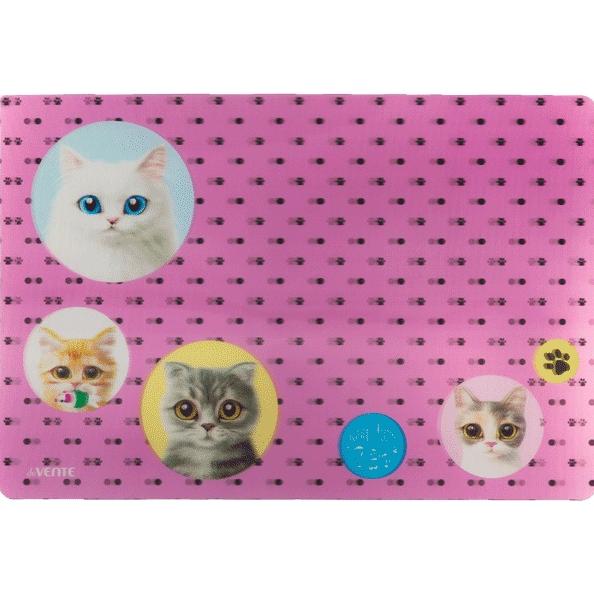 Накладка на стол 3D "deVENTE. Need More Cat" 43x29 см, пластиковая 500 мкм, с цветным рисунком, в пл