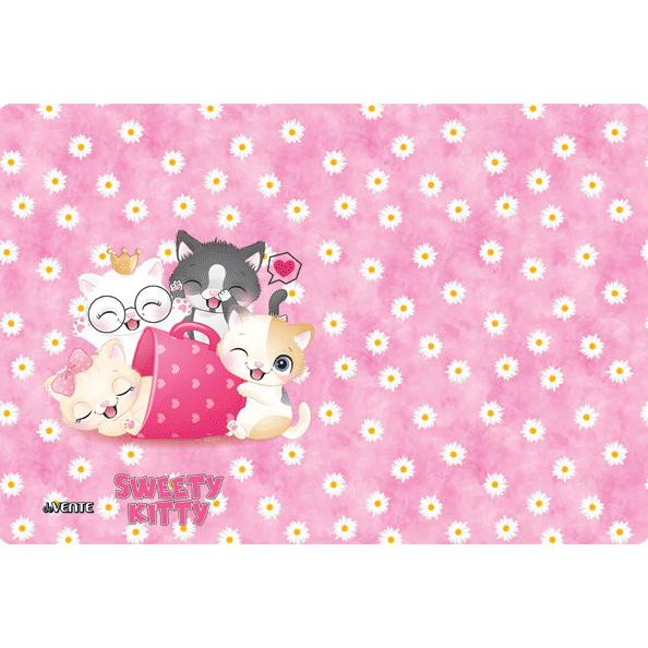 Накладка на стол 3D "deVENTE. Sweet Cats" 43x29 см, пластиковая 500 мкм, с цветным рисунком, в пласт