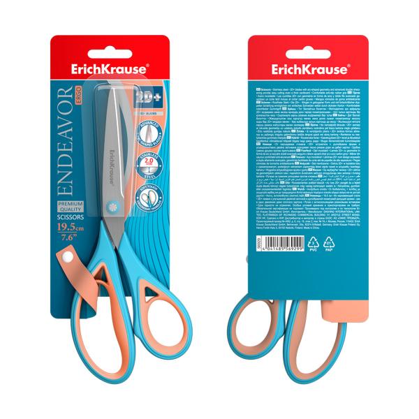 Ножницы 195 мм ErichKrause Endeavor Ergo, ассорти