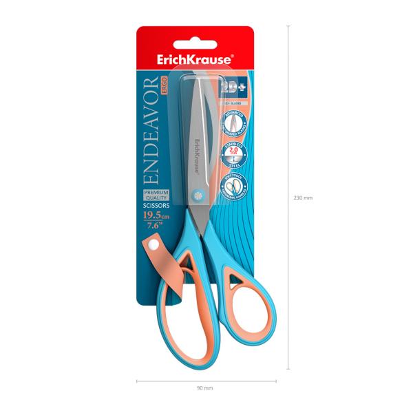 Ножницы 195 мм ErichKrause Endeavor Ergo, ассорти