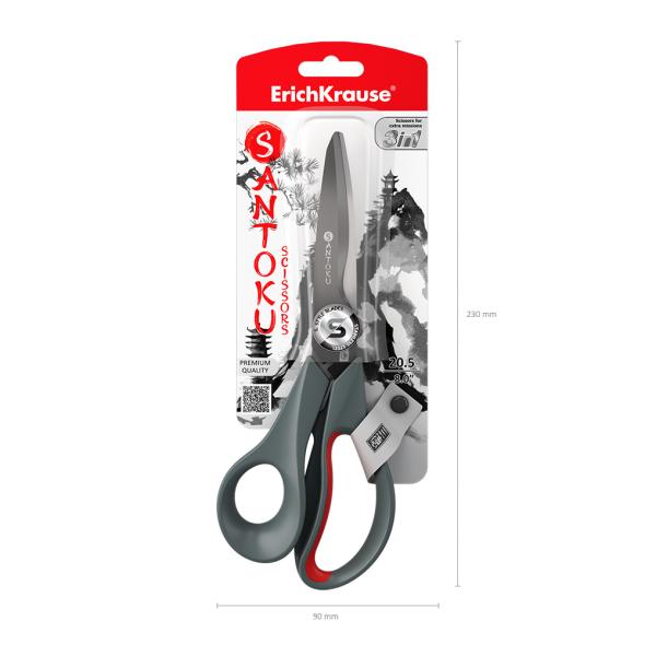 Ножницы 205 мм ErichKrause® Santoku, (в блистере по 1 шт.)