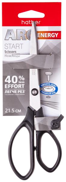 Ножницы 215 мм Hatber START Лёгкий Рез