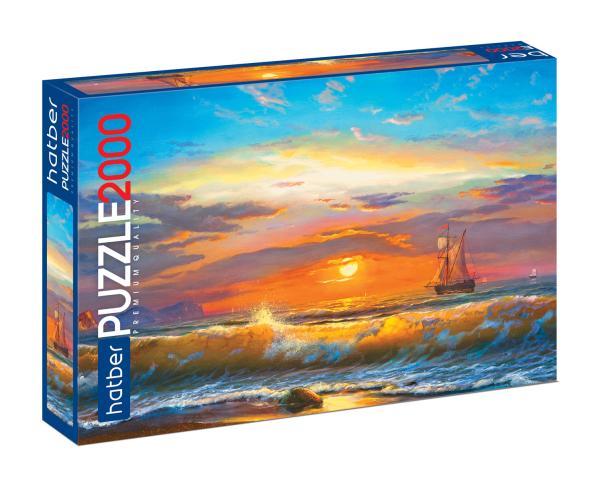 Пазлы 2000 эл. А1 960х680мм "Морской вид" -"Premium"