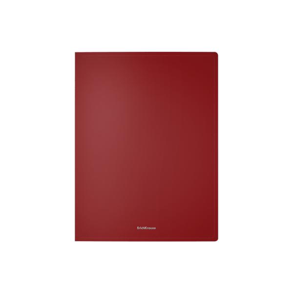 Папка 2 кольца 24 мм ErichKrause® Matt Blackberry Marsala, A4, ассорти (в пакете по 3 шт.)