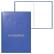Папка адресная "На подпись" бумвинил синяя   deVENTE