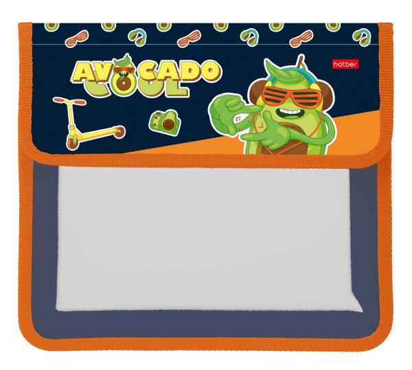 Папка для тетрадей А5 на липучке Hatber 2 отд. "AvoCaDo life"  в инди