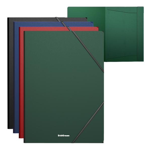 Папка на резинках А4 ErichKrause® Matt Classic, ассорти (в коробке-дисплее по 24 шт.)
