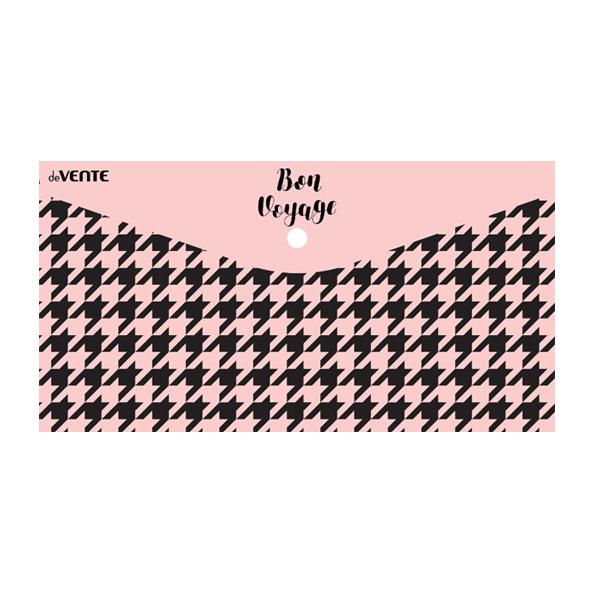 Папка-конверт на кн. travel-size "deVENTE. Bon Voyage" (260x140 мм) 150 мкм, непрозрачная с рисун