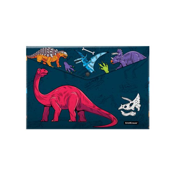 Папка-конверт на кн. А4 ErichKrause® Dino Planet,