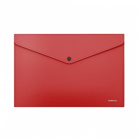 Папка-конверт на кн. А4 ErichKrause® Glossy Classic, полупрозрачная, ассорти (в пакете по 12 шт.)