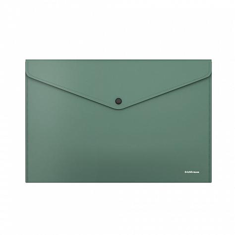 Папка-конверт на кн. А4 ErichKrause® Glossy Classic, полупрозрачная, ассорти (в пакете по 12 шт.)
