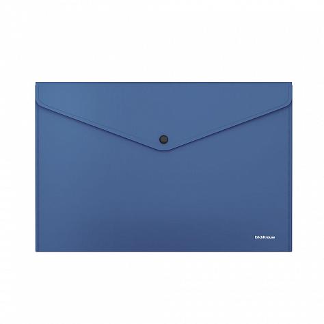 Папка-конверт на кн. А4 ErichKrause® Glossy Classic, полупрозрачная, ассорти (в пакете по 12 шт.)