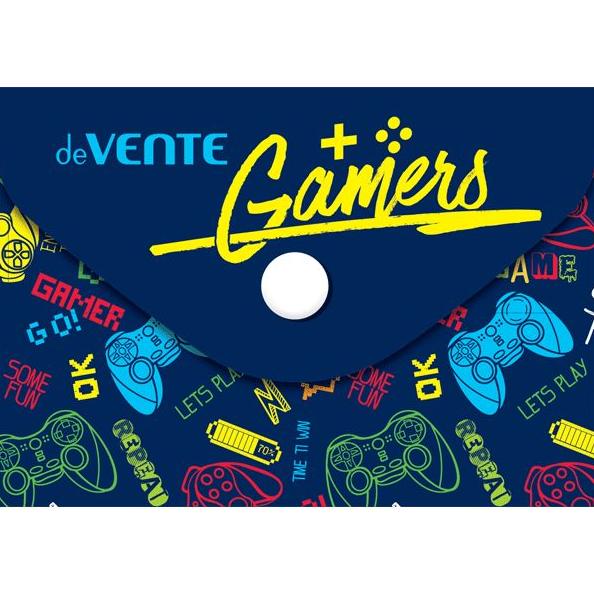 Папка-конверт на кн. А7 "deVENTE. Repeat game" 150 мкм, непрозрачная с рисунком, инди