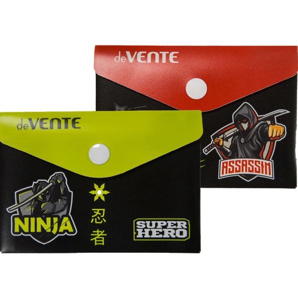 Папка-конверт на кн. А7 "deVENTE. SuperHero" 180 мкм, непрозрачная с рисунком, 2 дизайна ассорти