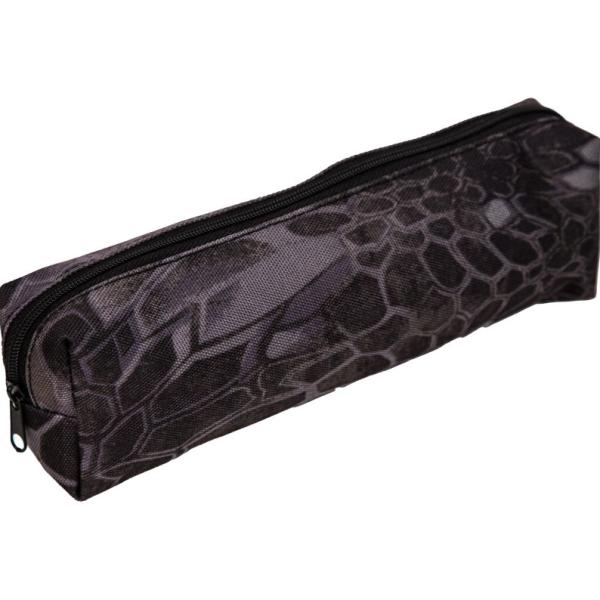 Пенал "Attomex. Camouflage" 20x7x3,5 см, прямоугольный для 50 предметов, на молнии, текстильный с ри