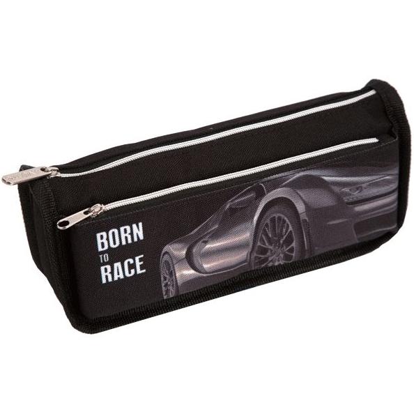 Пенал "deVENTE. Born To Race" 21x8,5x5,5 см, прямоугольный, текстильный, на молнии, наружный объемны