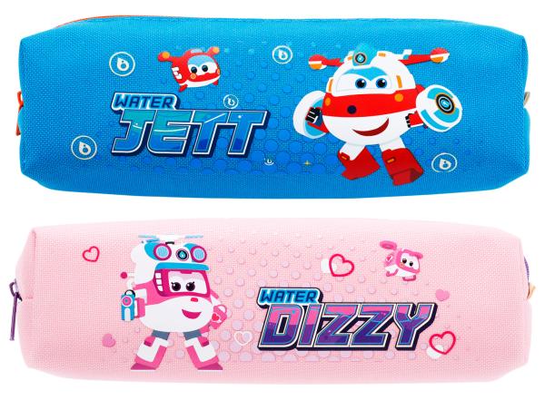 Пенал 1секц. Deli SuperWings  ассорти 205х60х65 текстиль