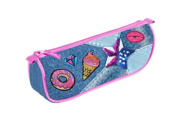 Пенал молния, мягкий, В тренде