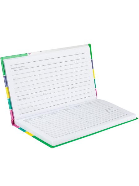 Планинг недат 64 л. мини КОФЕ И СЛАДОСТИ-2 интегралный переплет