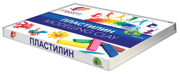 Пластилин 16 цв. Луч "Классика"