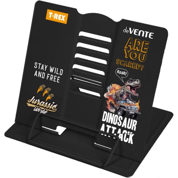 Подставка для книг метал. 15,4x15,2 см "deVENTE. T-Rex" окрашенная, вес 235 г, с противоскользящими 