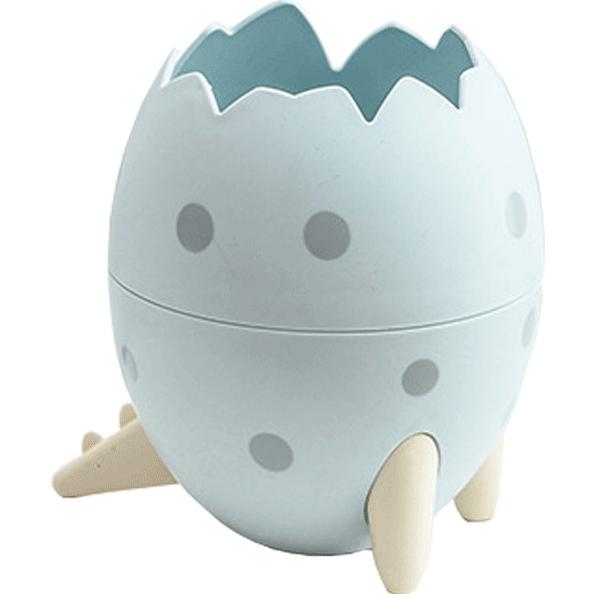 Подставка для пишущих принадлежностей "deVENTE. Dino in egg" 12x8 см c элементами декора и рисунком,