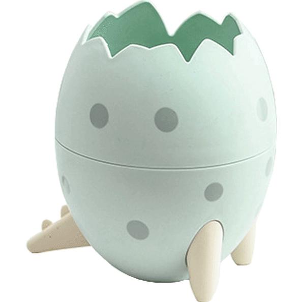 Подставка для пишущих принадлежностей "deVENTE. Dino in egg" 12x8 см c элементами декора и рисунком,