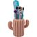 Подставка для пишущих принадлежностей пластиковая "deVENTE. Cactus" 13×11x7,5 см, фигурная, ассорти 