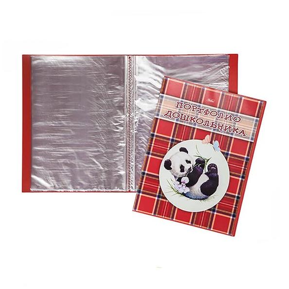 Портфолио 20 файлов А4 14 мм Пушистики (Morehead)