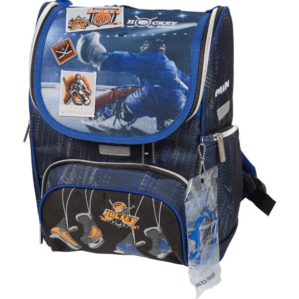 Ранец "deVENTE. Mini. Hockey Championship" школьный жесткий 35x26x20 см, вес 800 г, 1 отделение на з