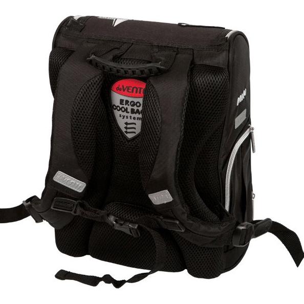 Ранец "deVENTE. Mini. Turbo" школьный жесткий 35x26x20 см (14 л) вес 800 г, 1 отделение на замке с к