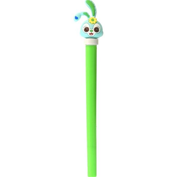 Ручка шарик. подарочная "deVENTE. Honey Bunny" с LED-подсвет. декор. в форме головы зайки, 0,7 мм